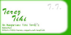 terez tihi business card